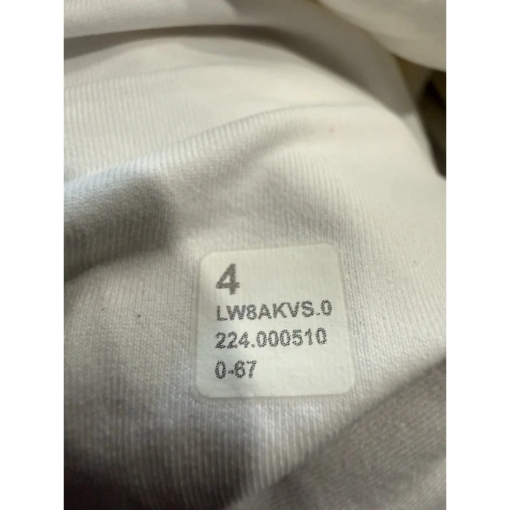 Lululemon Varsity High Rise Pleated Tennis Skirt‎ White Active Sz 4